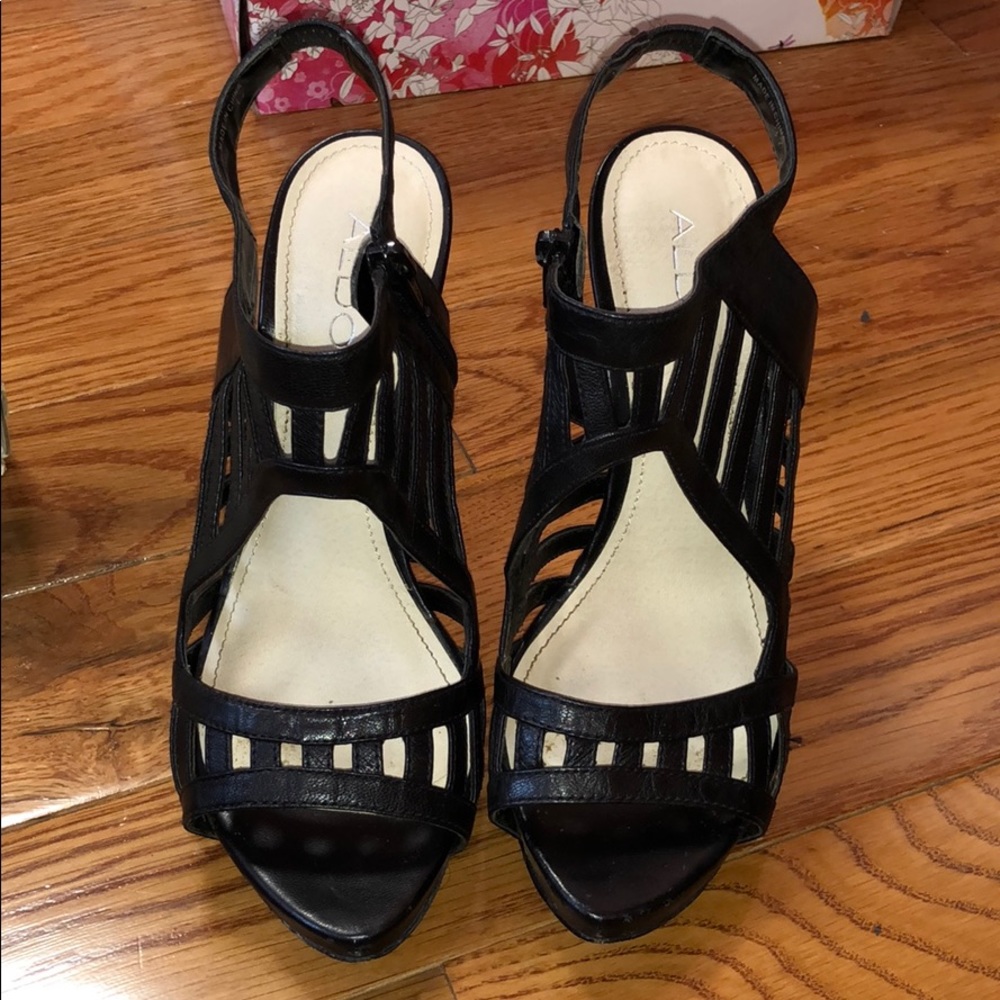 Black heels